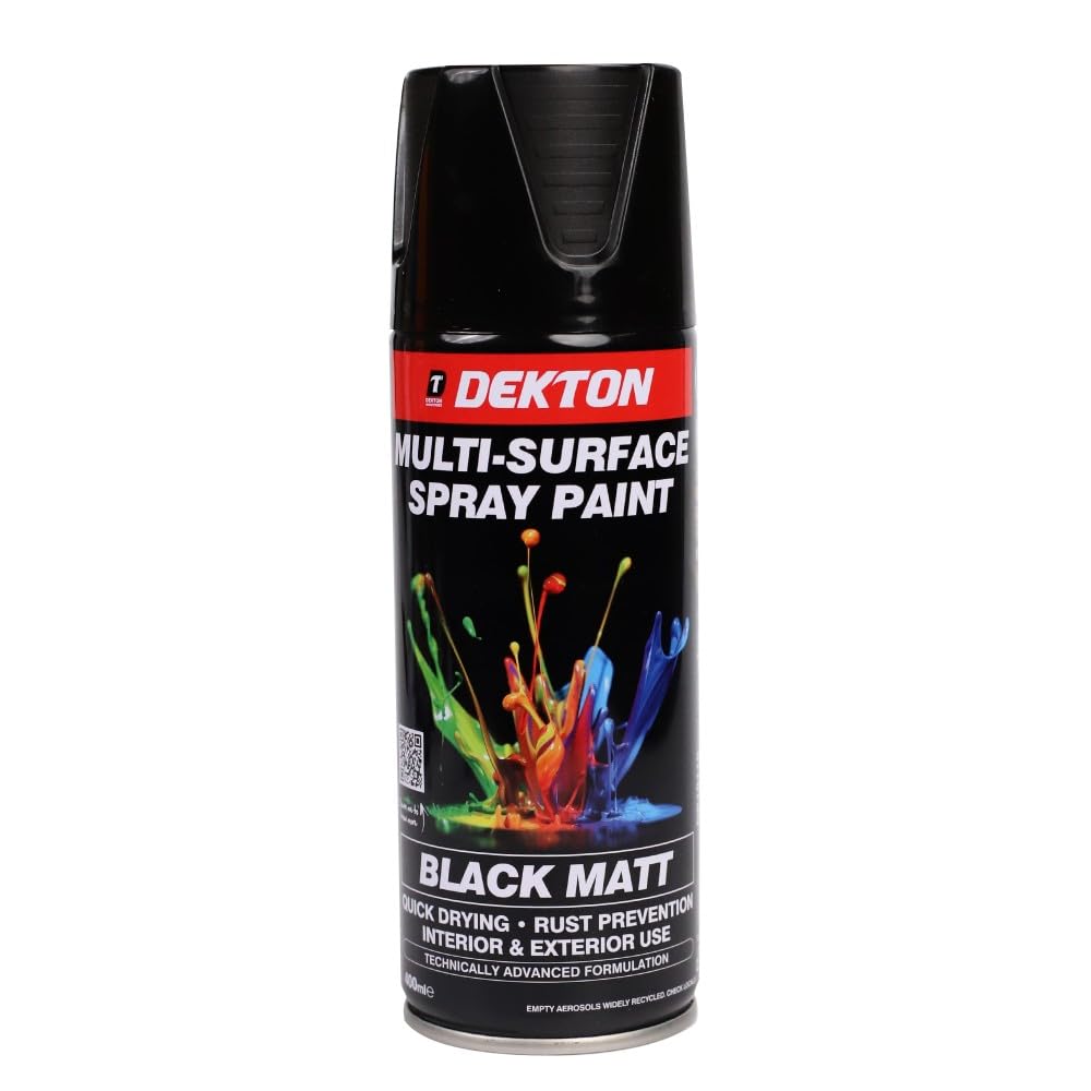 B&Q -  Dp10110 Painting Spray Black Matt