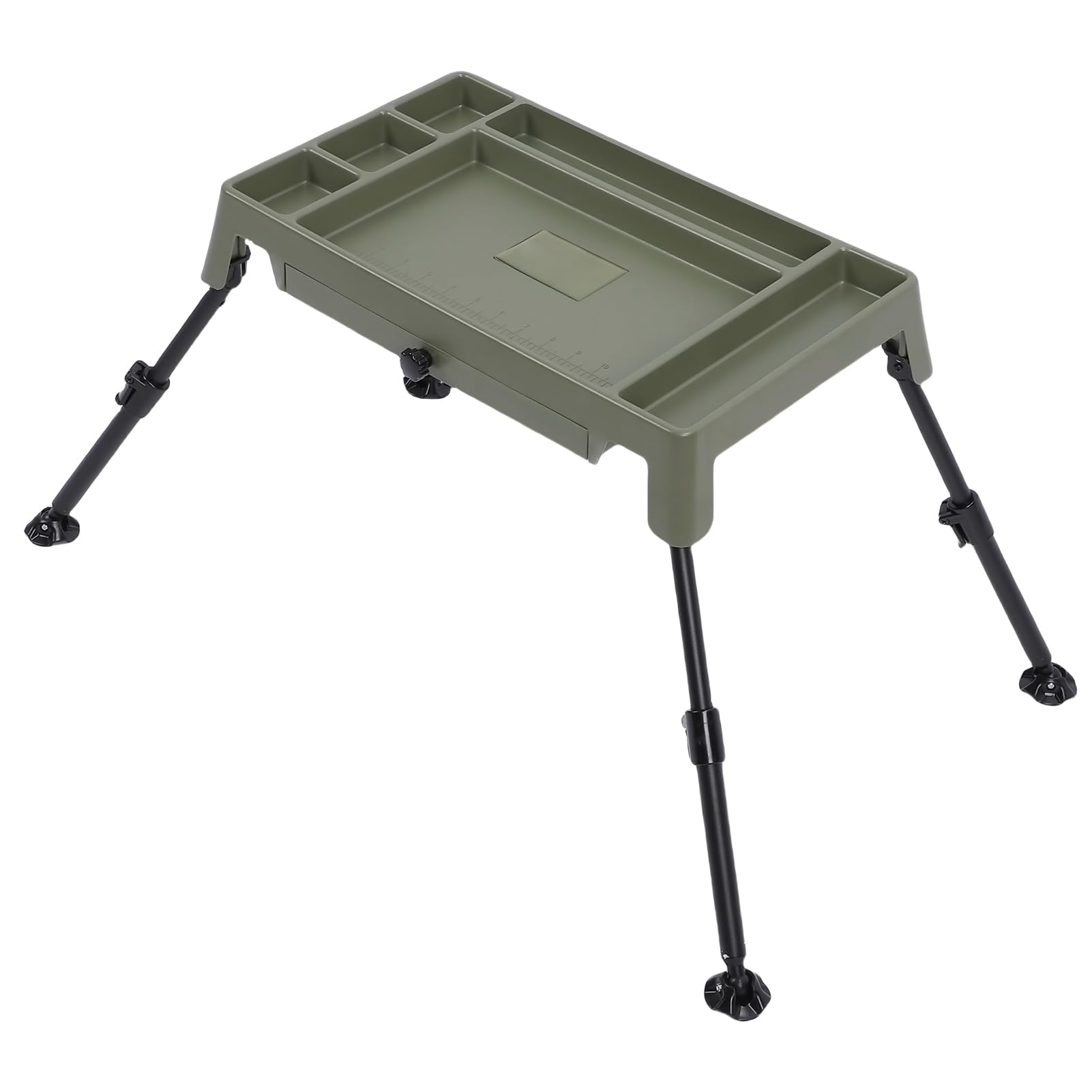 Mingzhe Folding Camping Table with Double Layer Design Height Adjustable