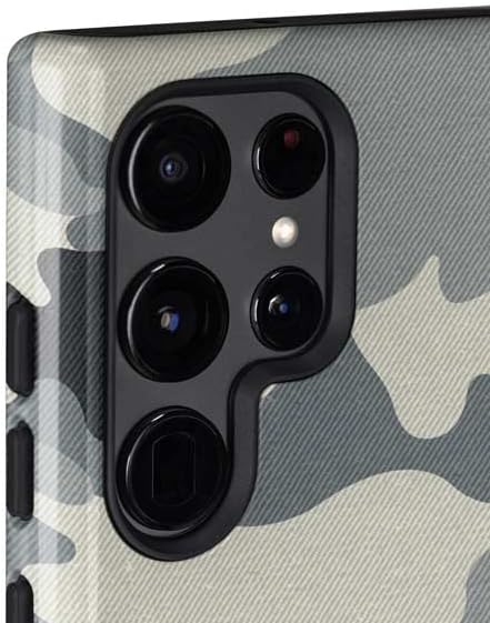 Skinit Pro Phone Case Compatible with Galaxy S22 Ultra - Officially Licensed NFL Miami Dolphins Camo Design