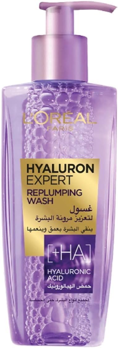 L´Oreal Paris Hyaluron Expert Replumping Face Wash with Hyaluronic Acid, 200ml