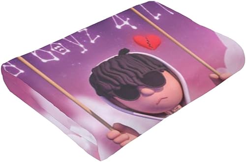 Miniatura 9 de Junior Singer H Manta de franela súper suave, cálida y acogedora para sofá, sofá y cama, de 40 x 30 pulgadas