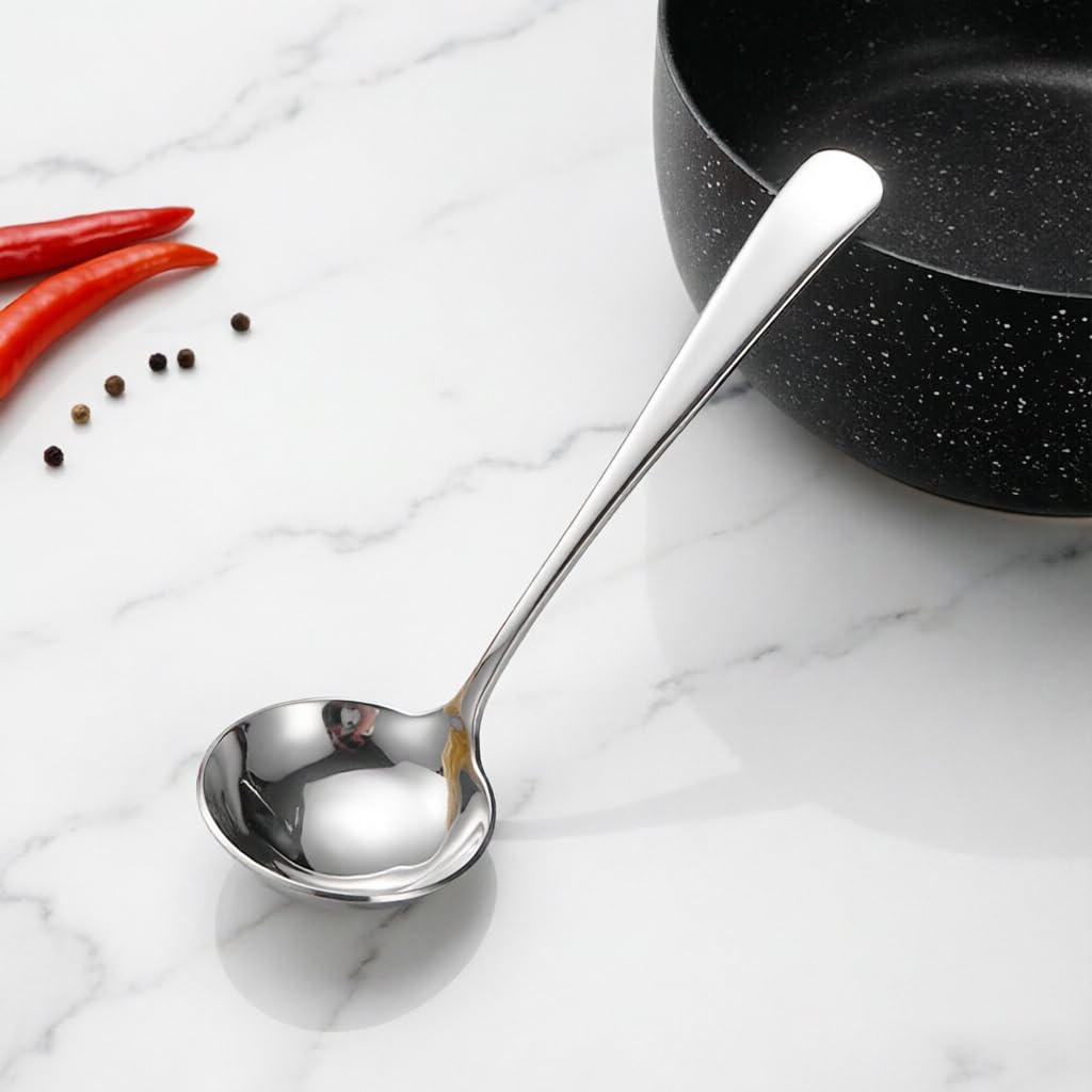 Stainless Steel Soup Ladles - 2 Pack -7