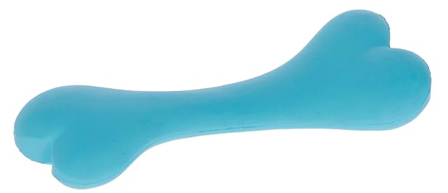 KERBL Pet Maxi 80792 - Hueso de Goma (17 cm), Color Azul