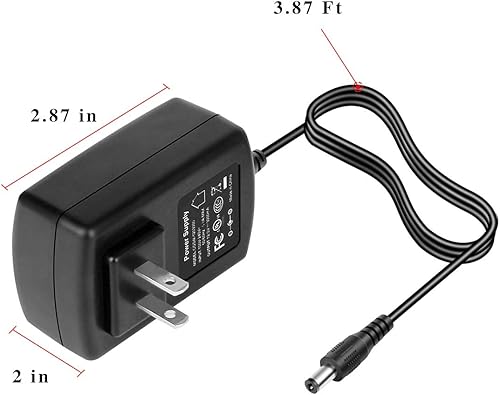 Miniatura 5 de SUEPRNIGHT Adaptador de fuente de alimentación de 12 V 3 A 100-240 V a CC Fuente de alimentación de 12 voltios Convertidor de transformador con
