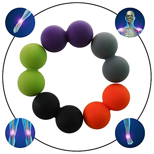 Buy Fronnor Double Lacrosse Ball Peanut Massage Ball for Thoracic Spine