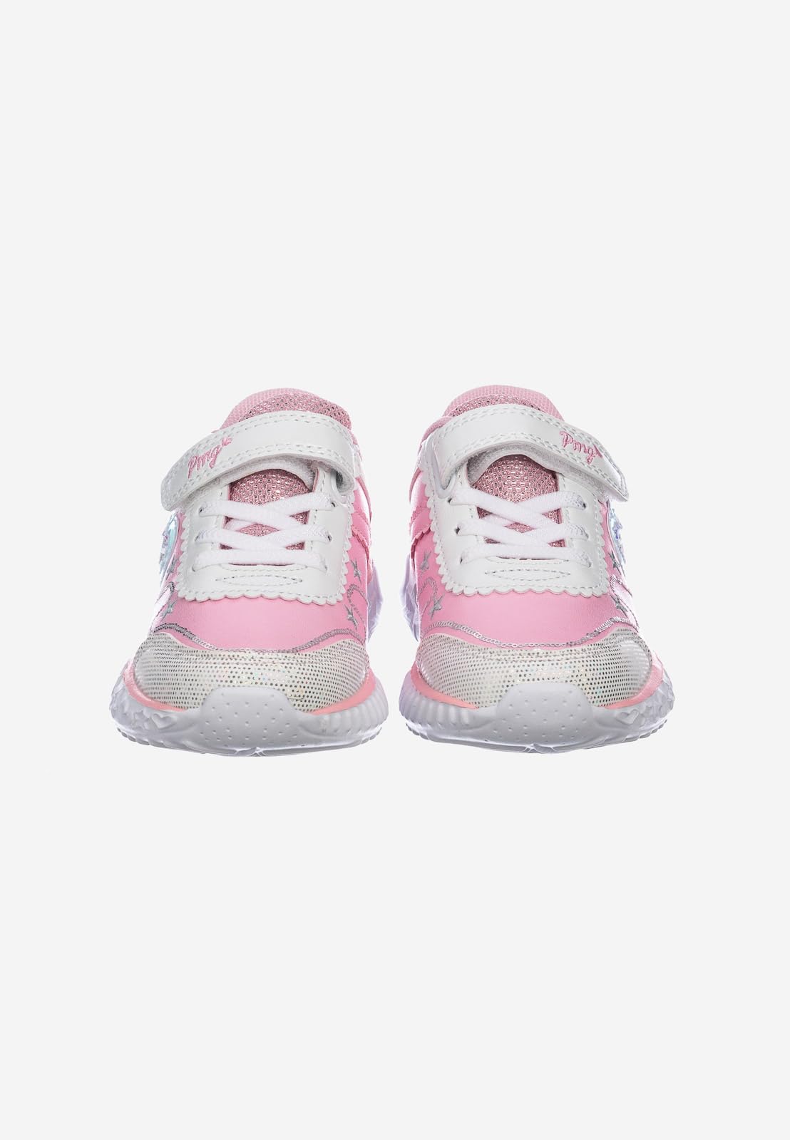 PRIMIGI Sneakers 6980511 Chiusura con Lacci e Strappo Sottopiede in Pelle e Il Fondo in Gomma. La Suola è Dotata di luci