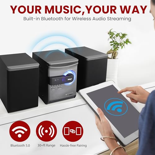 Pyle PHSKR24 Home Stereo Shelf System thumb #2