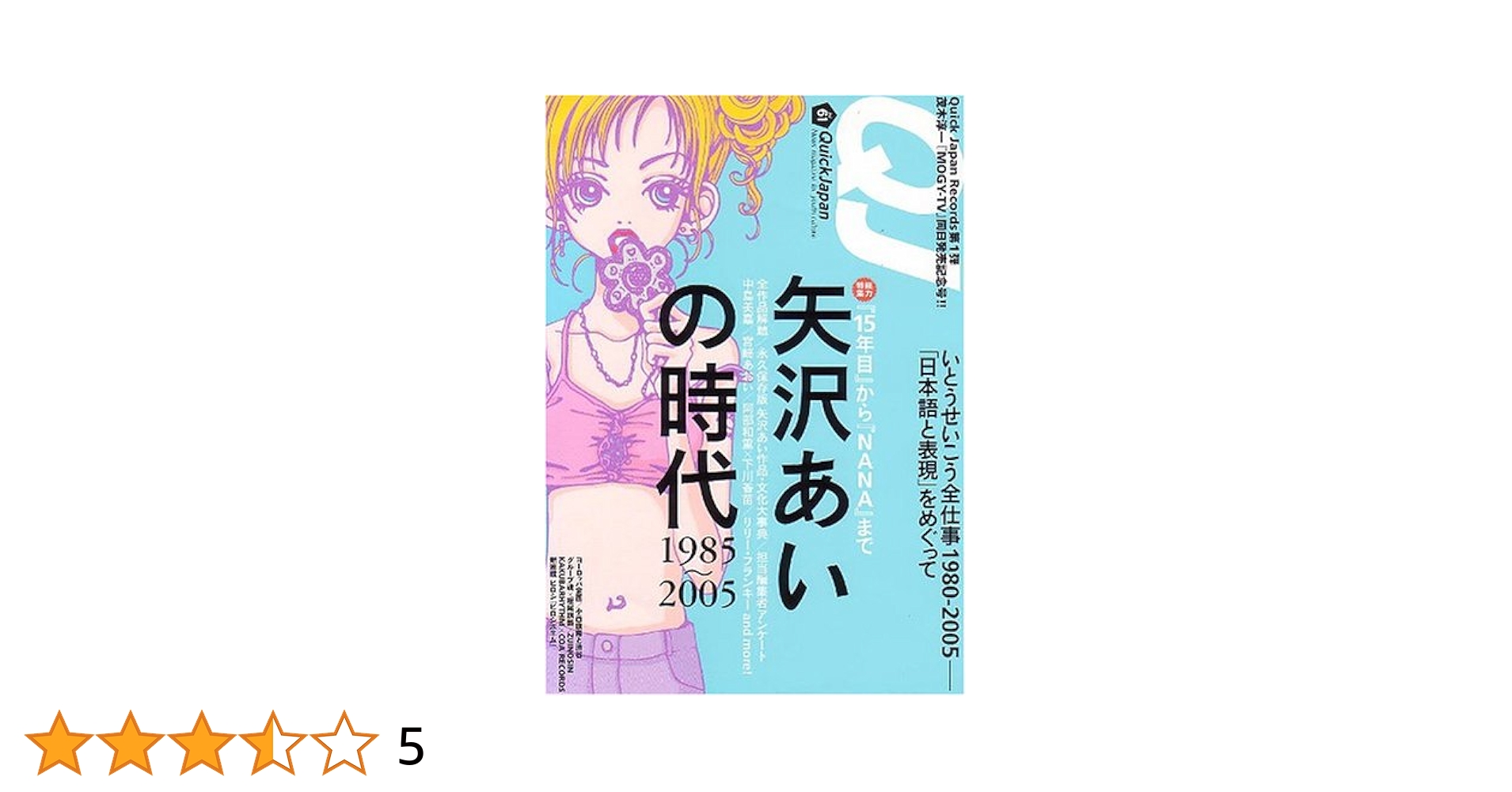 Quick Japan(クイック・ジャパン)8冊セット Quick Japan