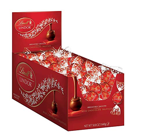 Lindt Milk Chocolate Truffles Box - of 120 Count - In The Tundras Gift Box