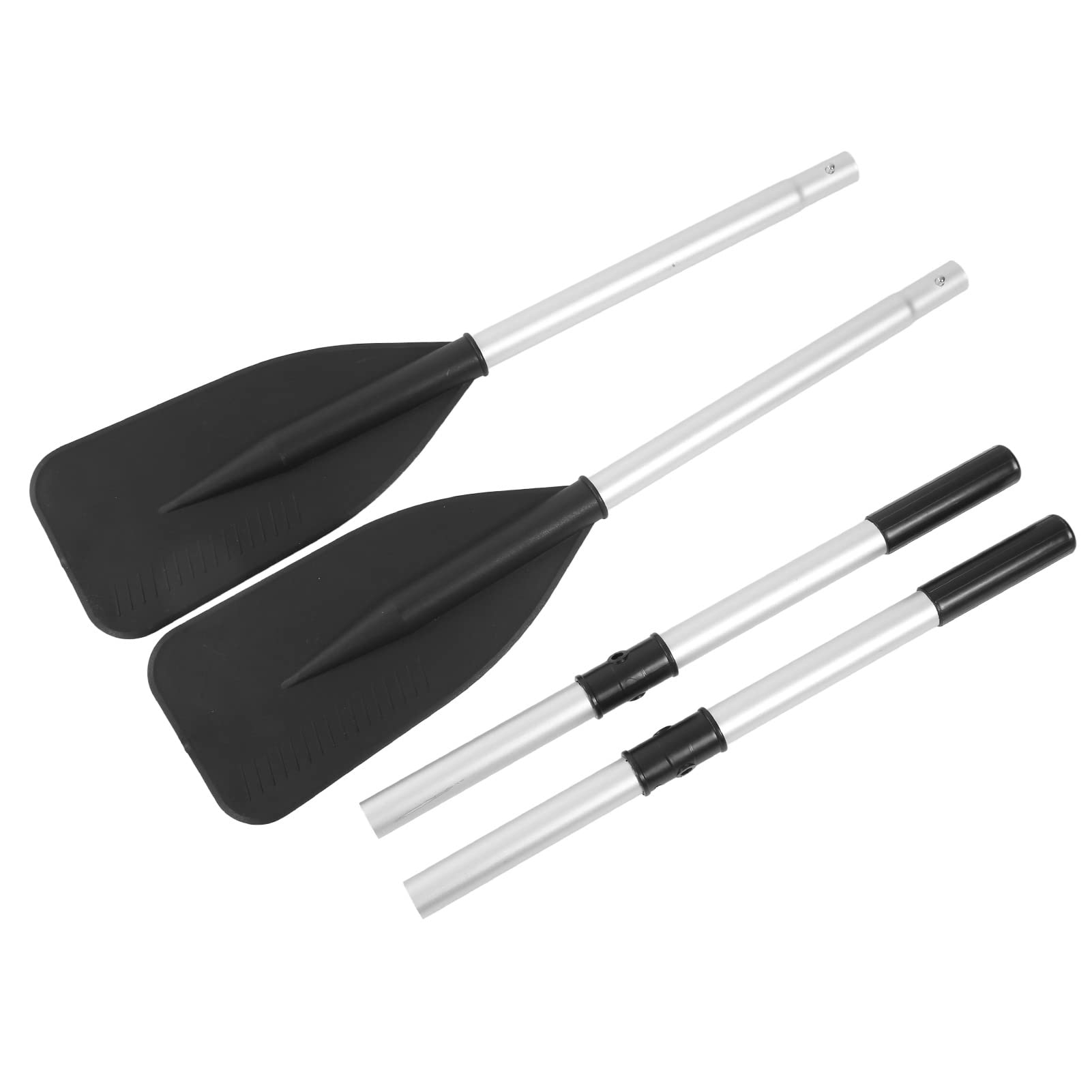 Pagaie per Kayak Rimovibili da 132 Cm, Remi Galleggianti in Alluminio Resistenti per Barche a Remi, Zattere e Uso di Emergenza Design Leggero e Portatile