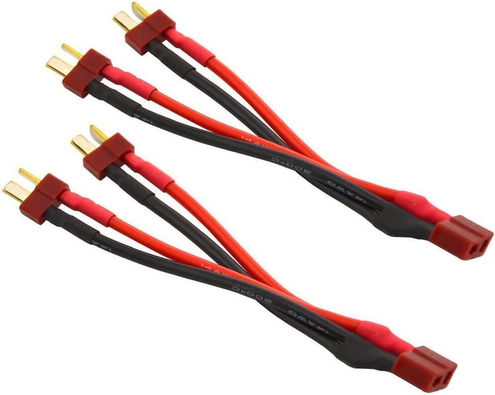 Boladge 2ピースT型コネクタプラグパラレル Amazon | 2 パック T プラグ パラレル バッテリー コネクタ ケーブル