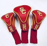 NCAA USC Trojans Golf Contour Head Covers, Set of 3