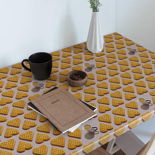 Pegatinas para muebles de comedor y sala con vinilo decorativo mate de café y galletas Wallfluent 4