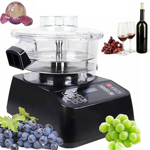 Elektrische Obstschälmaschine, 85 W kommerzieller Kirschtomatenschäler mit 6 Geschwindigkeitsstufen, bidirektionaler Drehung, abnehmbares Design für einfache Reinigung