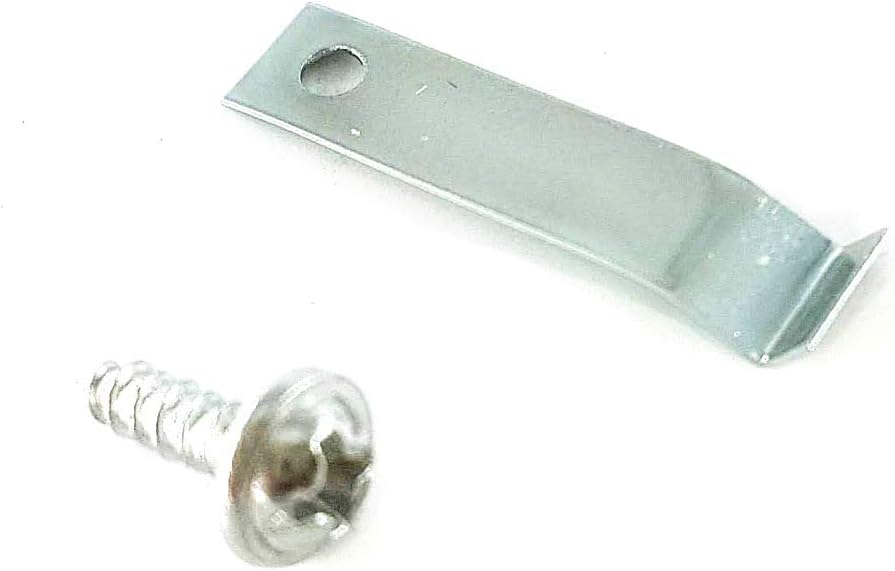 20 x Spring Clips + Screws - Picture Frame/Canvas Spring Retaining Clips - Holds Back Or Canvas in Picture Frame - Small - 27x6mm