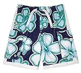 Andrew Scott Boys Fashion Beach Surf Board Swim Trunk (Beach Blue, XS / 4-5)