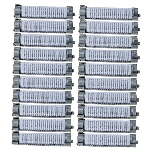 CALLARON Hair Perming Curlers 20pcs Perm Bar Self Grip Hair Rollers for Diy Styling