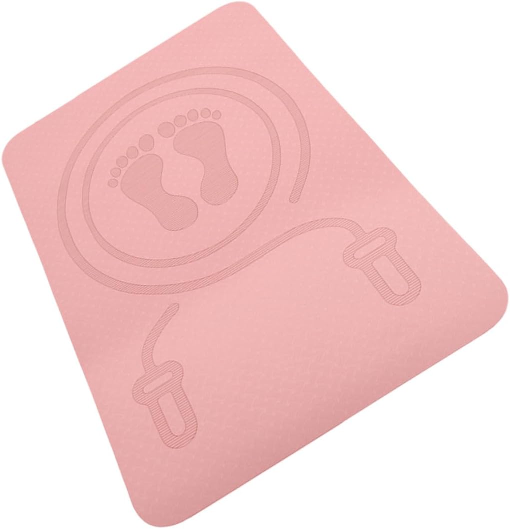 Non-slip Tpe Skipping Mat Portable Soundproof Sports Pad for Indoor Fitness Training Shock Absorbing Quiet Jump Rope Mat for Home Gym Workout