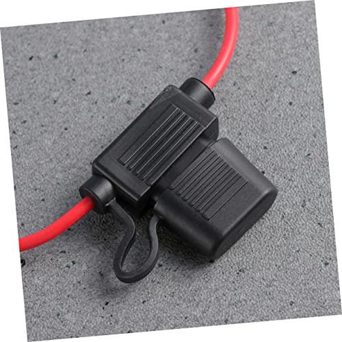 Conjunto de 4 fusibles para auto GLEAVI con portafusibles para automóvil, camión, SUV, RV y bote, con cubiertas transparentes para fácil detección miniatura 5