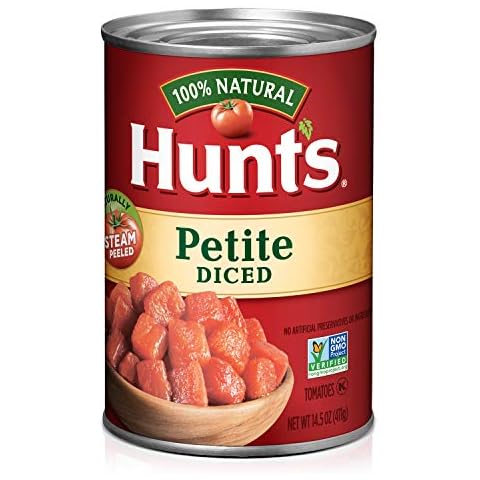 Hunt's Petite Diced Tomatoes, Keto Friendly, 14.5 oz Cover