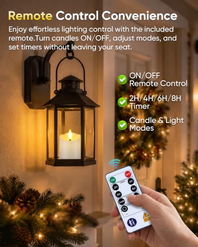 Image of Homemory 12 Pack Rechargeable Tea Light Candles with Remote, 2 /4 /6 /8H Timer