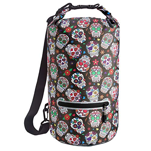 Skog Å Kust DrySak Waterproof Dry Bag | 10L Sugar Skulls