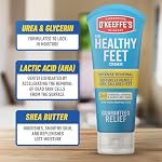 O'Keeffe's for Healthy Feet Intense Renewal Cream with Urea & Alpha Hydroxy Acid - 3 oz Tube (1 Pack) - Chemically Exfoliates and Softens Extremely Callused, Dry Feet - Image 2