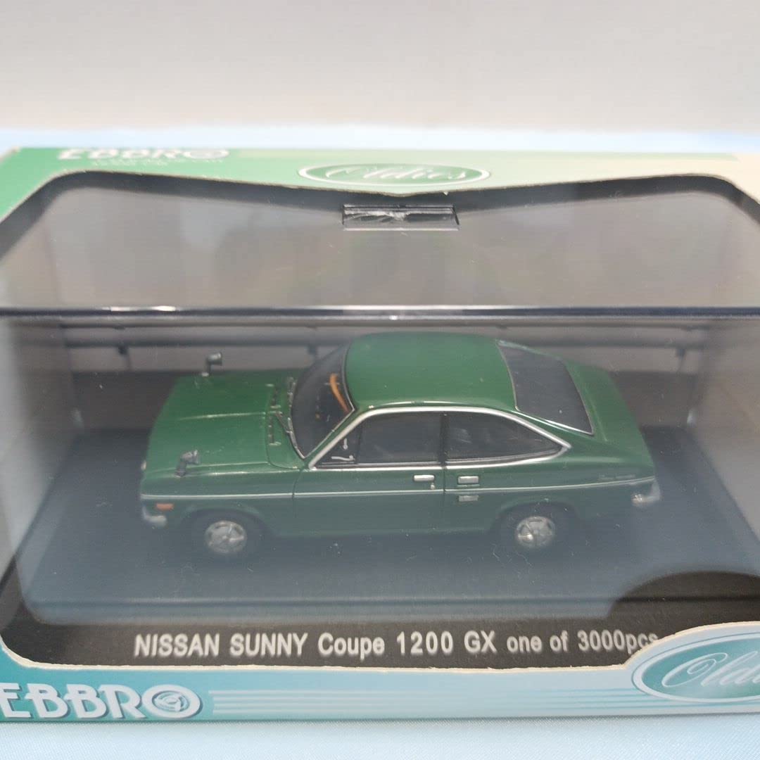 Amazon | EBBRO NISSAN SUNNY Coupe 1200 GX グリーン 1/43 ニッサン