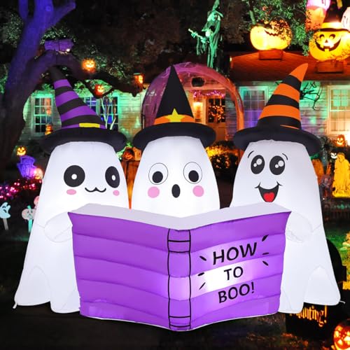 GOOSH 5.2FT Ghosts Reading Book