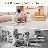 Pecute Dog Grooming Vacuum & Dryer, 7-in-1 Pet Grooming Kit with Clipper, 10000Pa Dog Vacuum for Shedding Grooming, Adjustable Speed & Temp, 55dB Low Noise,1.7L Dust Cup