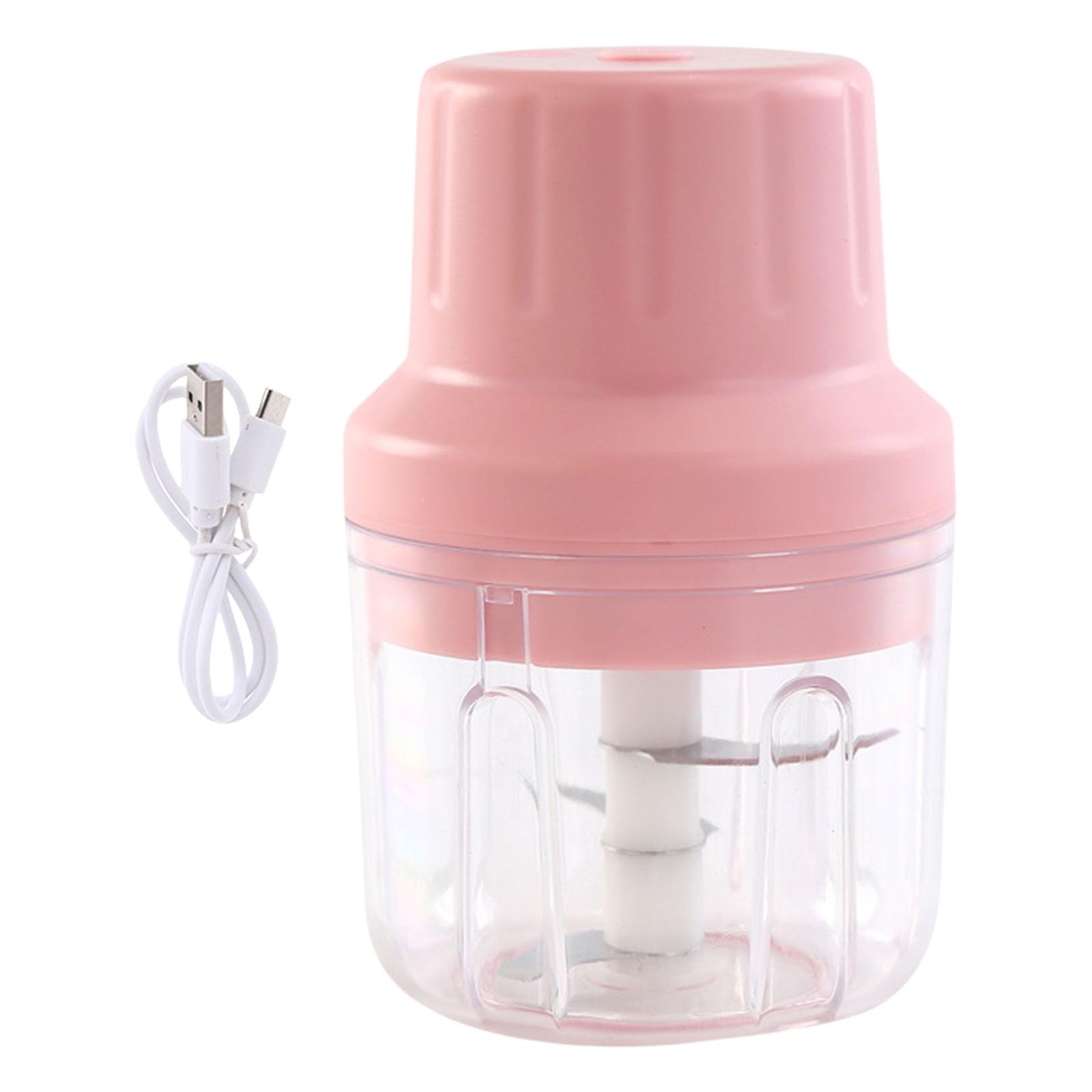 Xinsheinelry USB Rechargeable Food Masher Electric Garlic Mincer for Quick Ingredient Preparation Vegetable Processor Electric Garlic Masher