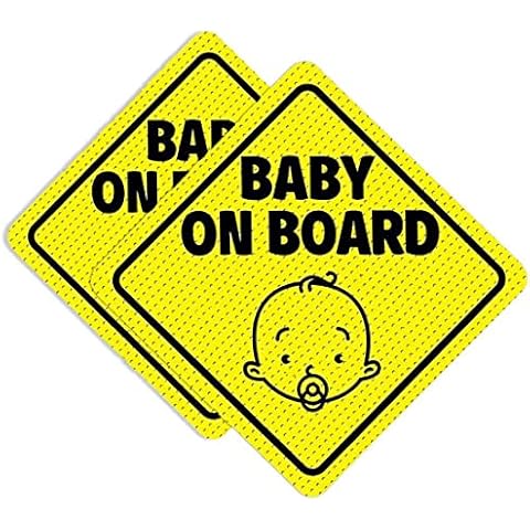 SIOPPKIK Pegatina Baby on Board Coche Cover