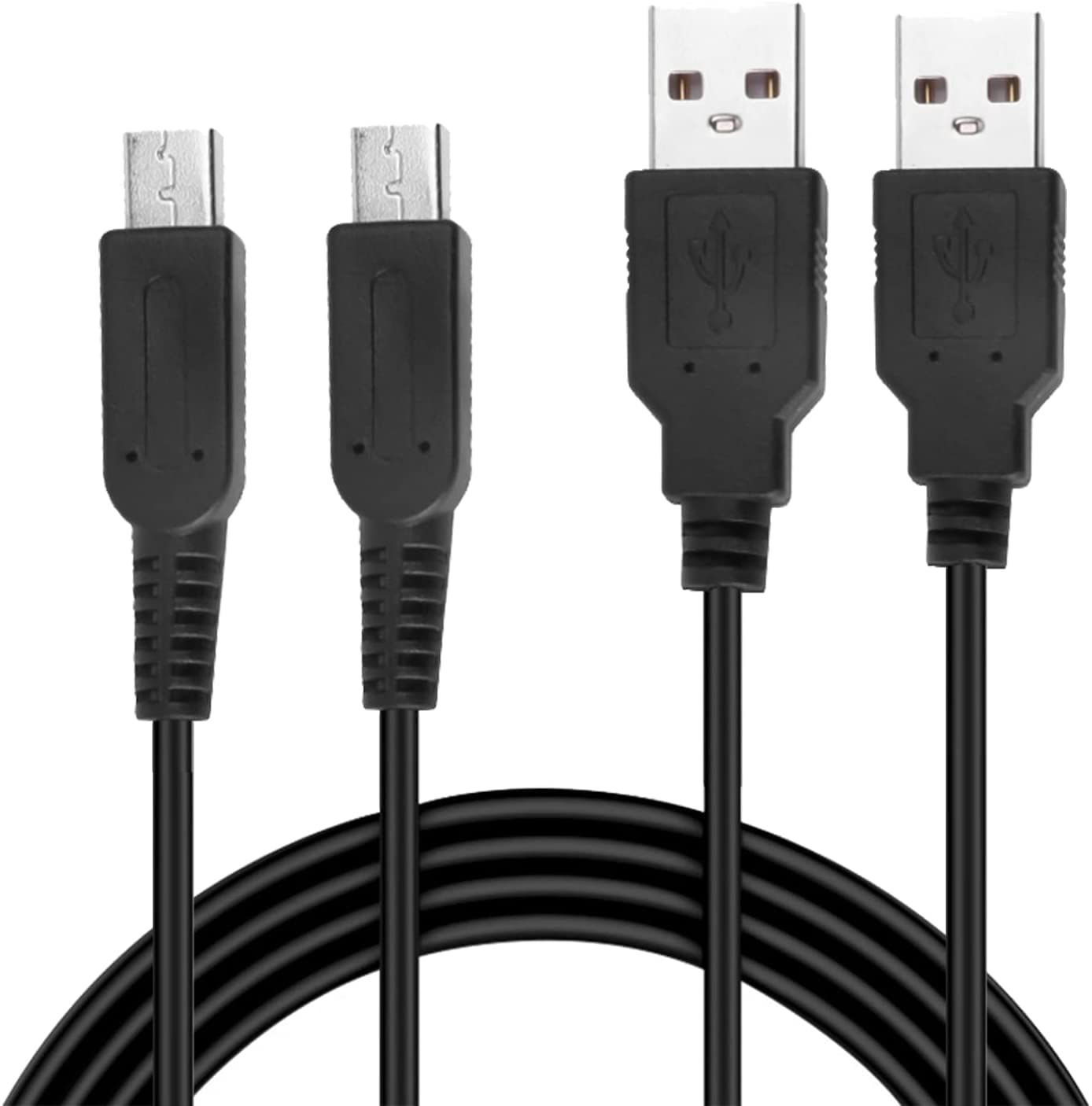 Amazon.co.jp: Conkoo【2本セット】 3DS 充電器 3DS 充電ケーブル USB  