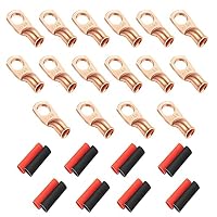 Morsetti Elettrici Bornes De Batterie HUAZIZ - 2 Paires Avec Connecteurs Et 6 Anneaux Cuivre Pour Voiture, Facile à Installer Sans Outils ! Connecteur Batterie Auto Morsetti Elettrici Bornes De Batterie HUAZIZ - 2 Paires Avec Connecteurs Et 6 Anneaux Cuivre Pour Voiture, Facile à Installer Sans Outils ! Connecteur Batterie Auto