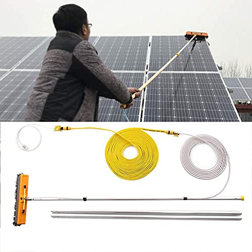 Brosse télescopique nettoyage vitres et panneaux solaires de camping-car