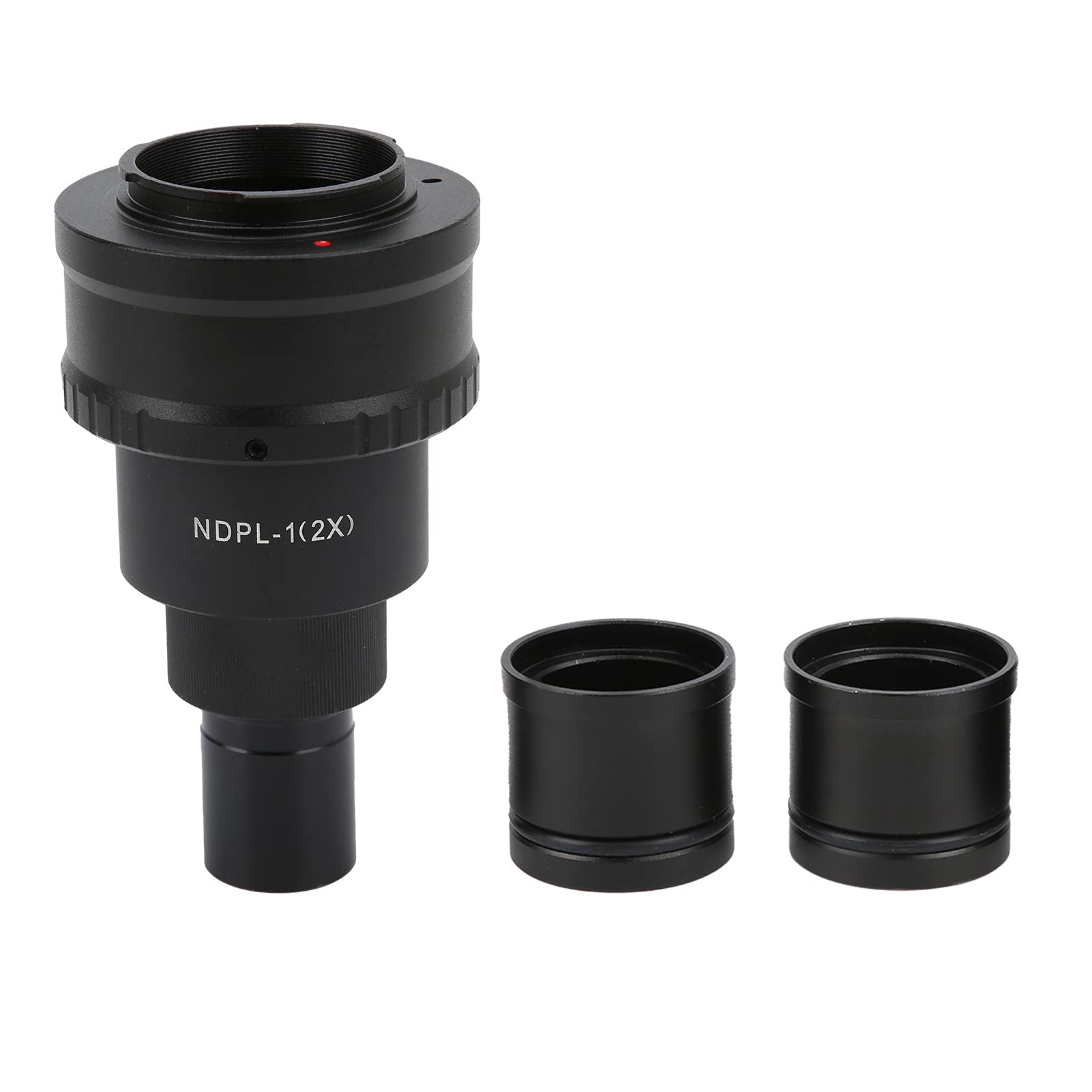 Obiektyw Mikroskopu Obiektyw Mikroskopu ze Stopu Aluminium T2 NX M42x0,75 Mm Adapter 2X do Aparatu Bezlusterkowego Biologiczny Mikroskop Stereoskopowy do Wykorzystania zdjęć