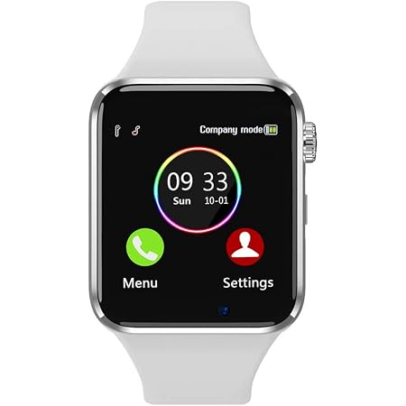 VAK Reloj Smartwatch Marca f9 IP67 Metal Apple Health Pasos Calorias  (White) : Amazon.com.mx: Electrónicos