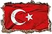 Produktbild Pixxprint 3D_WD_2779_62x42 Turkey flag, Türkische Flagge Wanddurchbruch 3D Wandtattoo, Vinyl, bunt, 62 x 42 x 0,02 cm
