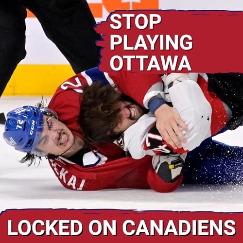 Page de couverture de Habs - Sens BRAWL in Preseason AGAIN | How Montreal Beat and Beat Up Ottawa + Kapanen and Dach Shine