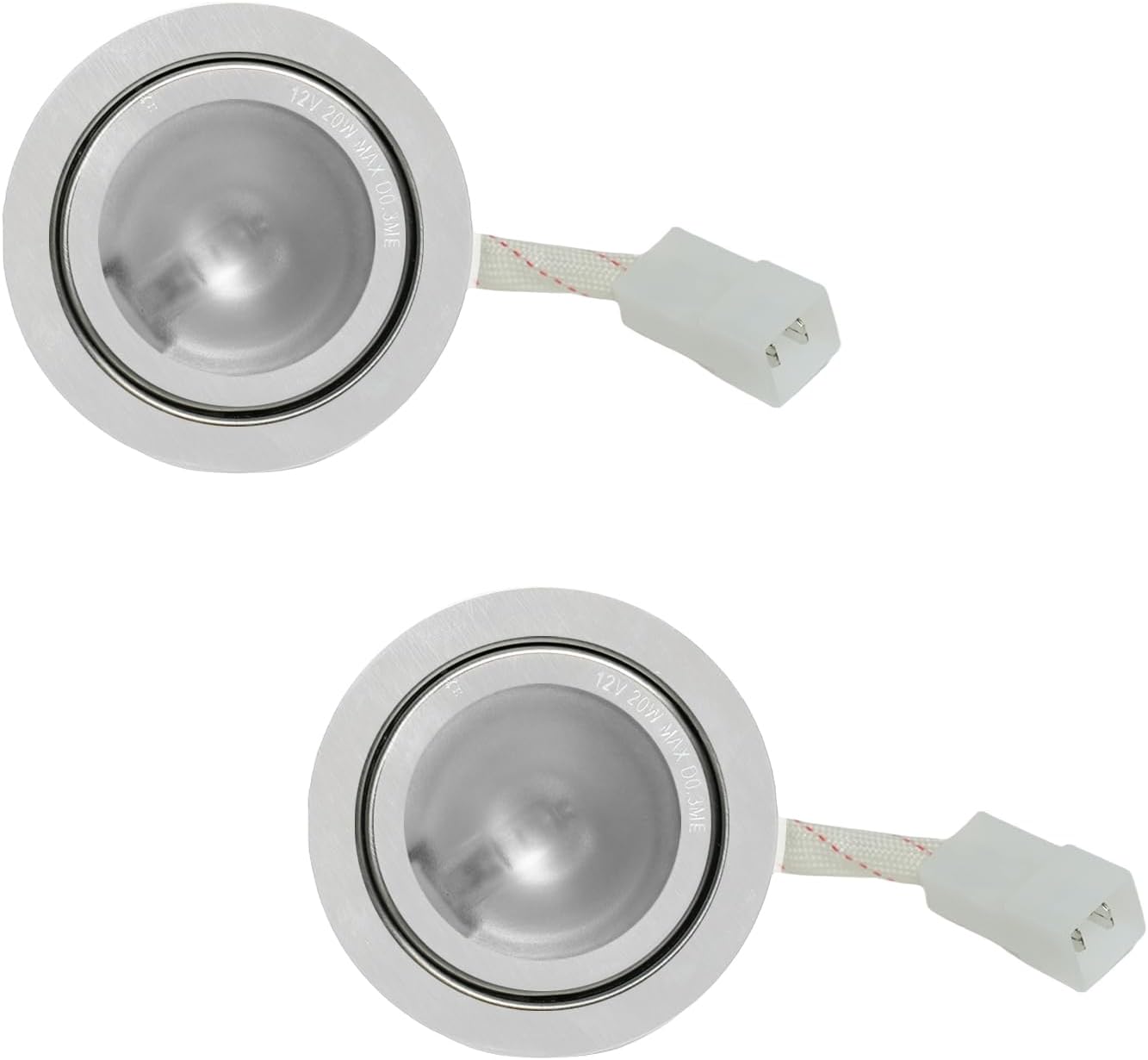 2-Pack SB02300798 Range Hood LED Light Replacement, Compatible with Broan for Nutone PM500 PM500SS EE55000 Series, Lighting Bulb AC12V MAX 20W
