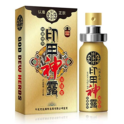 Taykoo India Men Oil GOD Dew Herbs Delay Spray Men Premature Sex Hard Stamina Enhanced Edition