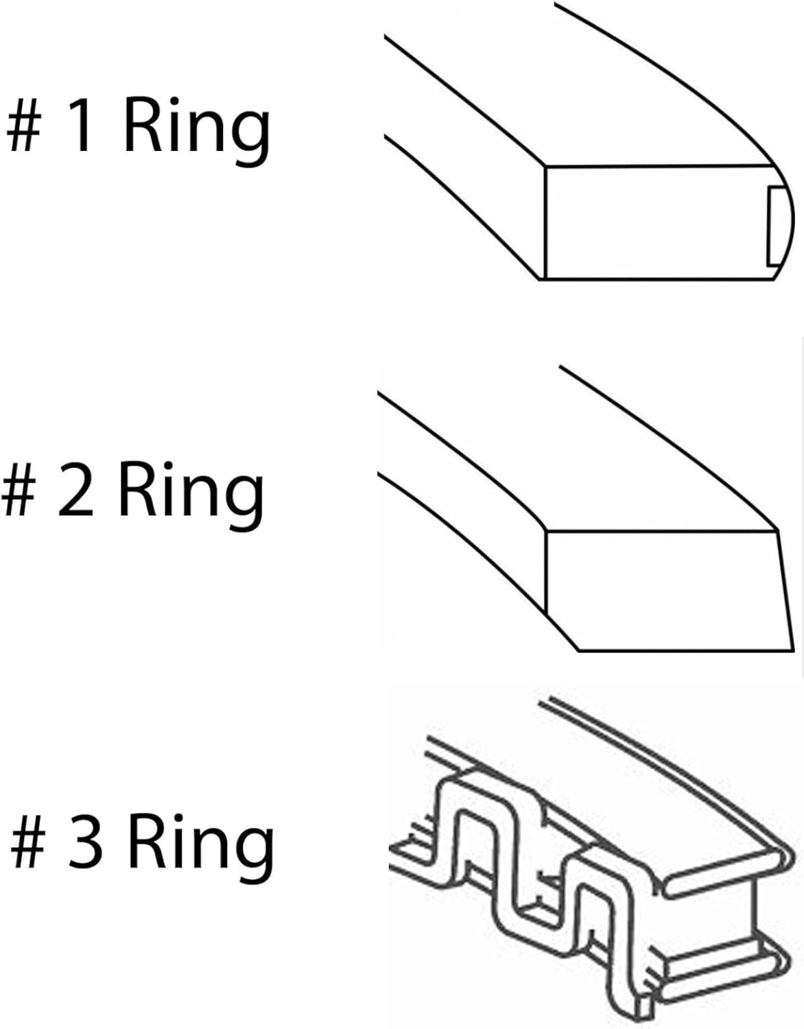 LowPricedAutoParts Engine Re-Ring Kit for 2004-2006 Ford Lincoln 5.4L 330 V8 SOHC - Standard Size Premium Rings and Bearings, Full Gasket Set