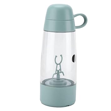 Electric Shaker, Easy Cleaning Stirring Cup Shaker Bottle Green Fast Stirring for Travel for Office for Home