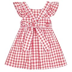 7273ja# Plaid Fly Sleeve-orange Red