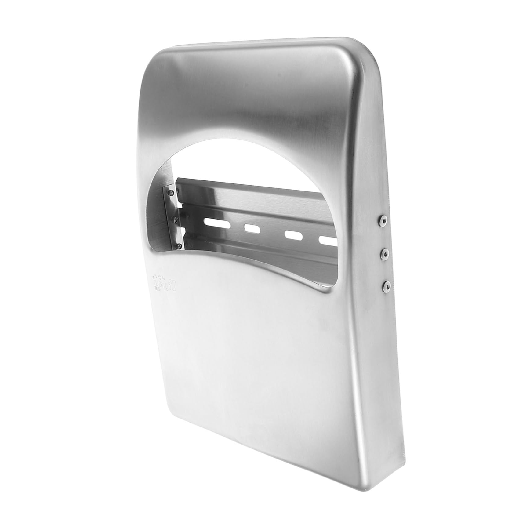 Alipis Elegant Design Stainless Steel Bathroom Seat Cover Holder Wall-Mounted for High-Traffic Areas