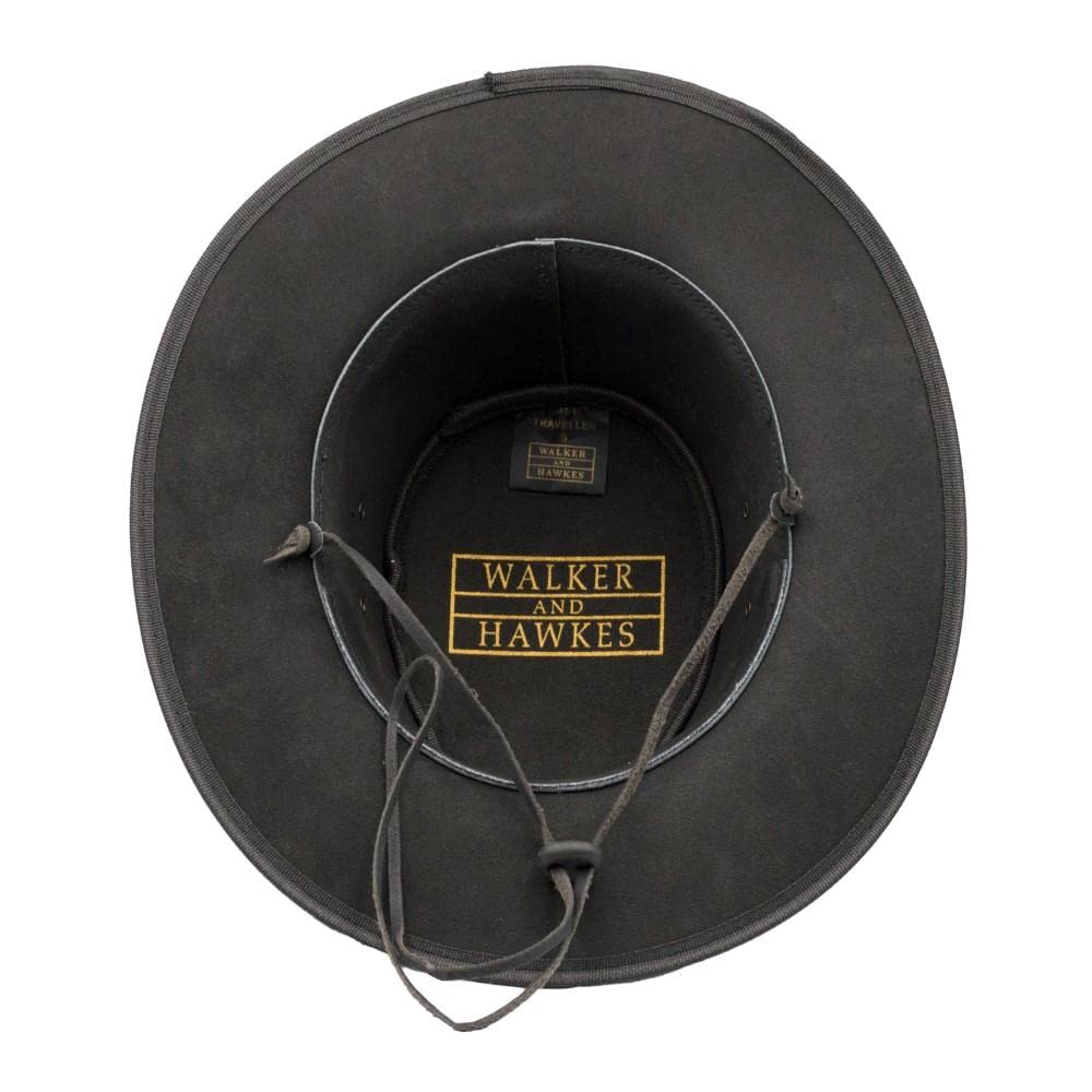 Walker and Hawkes Traveller - Sombrero de Vaquero con Adorno Trenzado - Cuero de Vacuno
