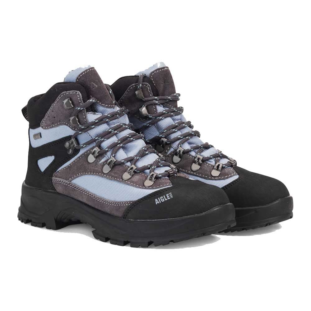 Aigle HUNTSHAW 2 MTDW Womens Hiking Boots in Asphalte - 9 US