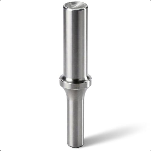 A1620 Rivet Set F/ 3/16in - Pneumatic Air Hammer Rivet Bit .401 Shank Solid Rivet Tool Kit Fit Brazier Head, Solid, Universal, Aluminum & Dome Rivets, Brazier Head Rivets Tool