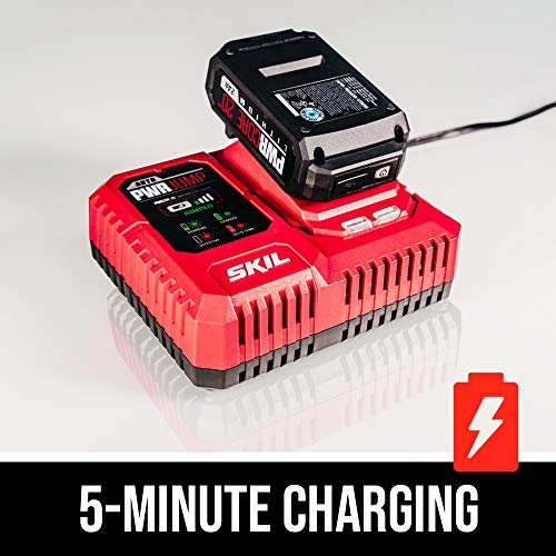 Skil Pwr Core 20 Brushless 20V 1 Inch Stroke Jigsaw Includes 2.0Ah Lithium Battery With Pwr Assist Usb And Pwr Jump Charger - Js820202 #TOP4