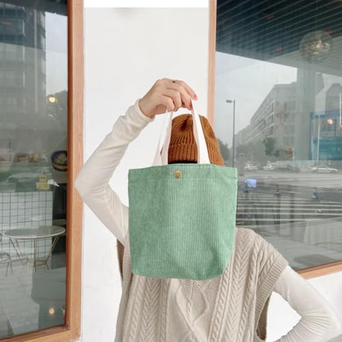 Bolso Tote pequeño Booge de pana 21 x 10 x 26 cm miniatura 5